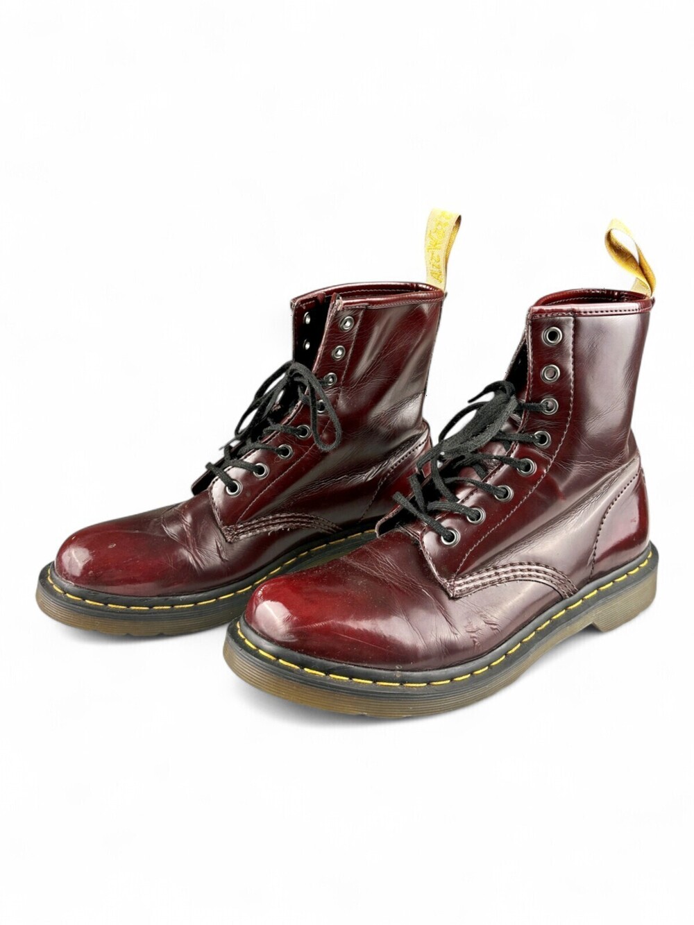 Dr. Martens 8-Eye Oxblood Burgundy Men's Boots Sz 10